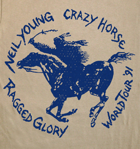 Neil Young and Crazy Horse T Shirt