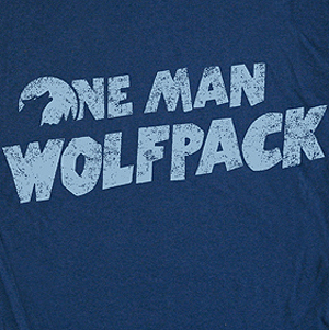 One Man Wolf Pack T Shirt